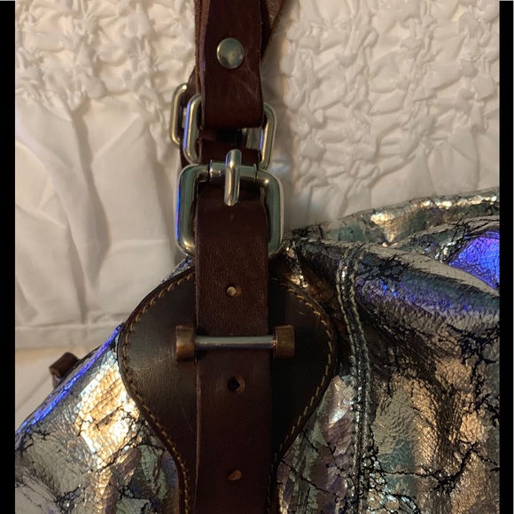 PAURIC SWEENEY METALLIC LEATHER BAG - Picture 7 of 16